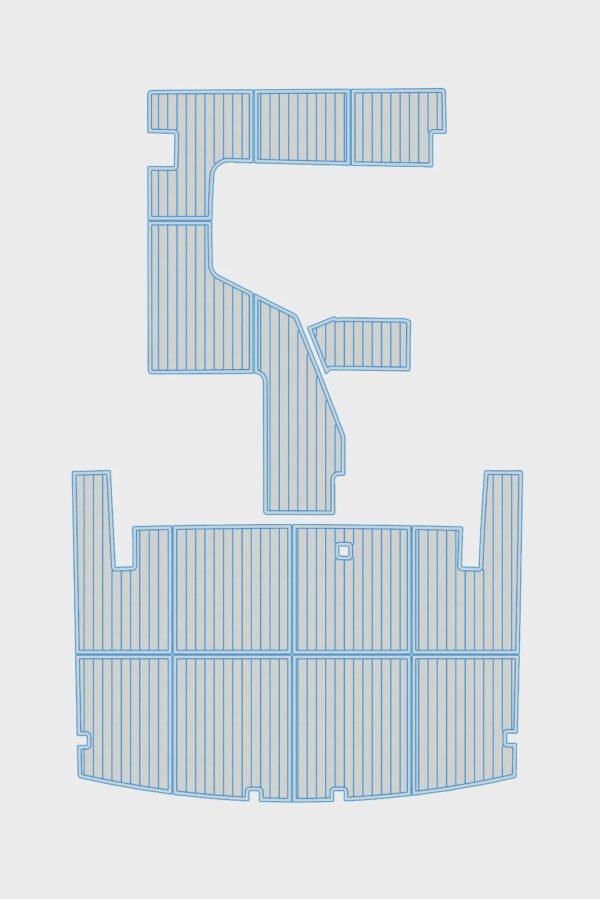 EVA Foam marine flooring 1988-1990 Carver 3607 (15) 1 Kit EVA Foam marine flooring 1988-1990 Carver 3607