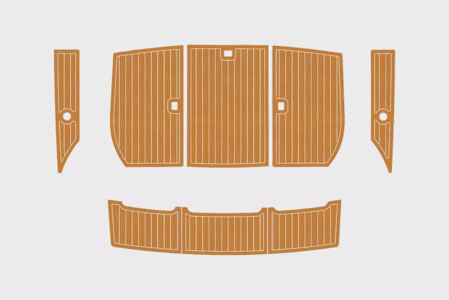 1 Kit EVA Foam marine flooring 1990-1992 Carver 28