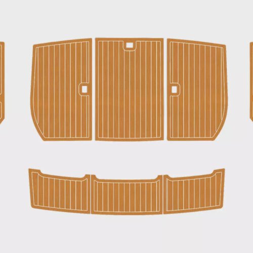 EVA Foam marine flooring 1990-1992 Carver 28 (11) 1 Kit EVA Foam marine flooring 1990-1992 Carver 28