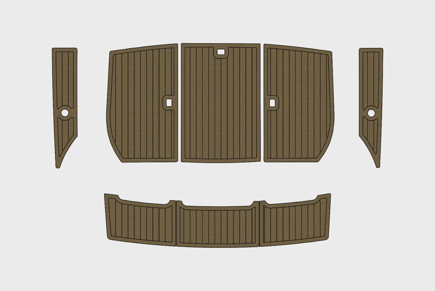 1 Kit EVA Foam marine flooring 1990-1992 Carver 28