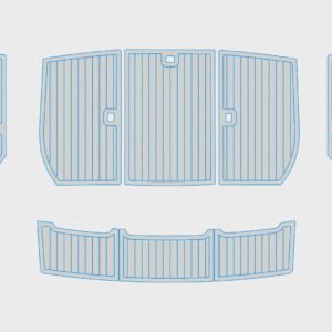 1 Kit EVA Foam marine flooring 1990-1992 Carver 28