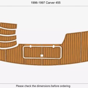 1 Kit EVA Foam marine flooring 1996-1997 Carver 455