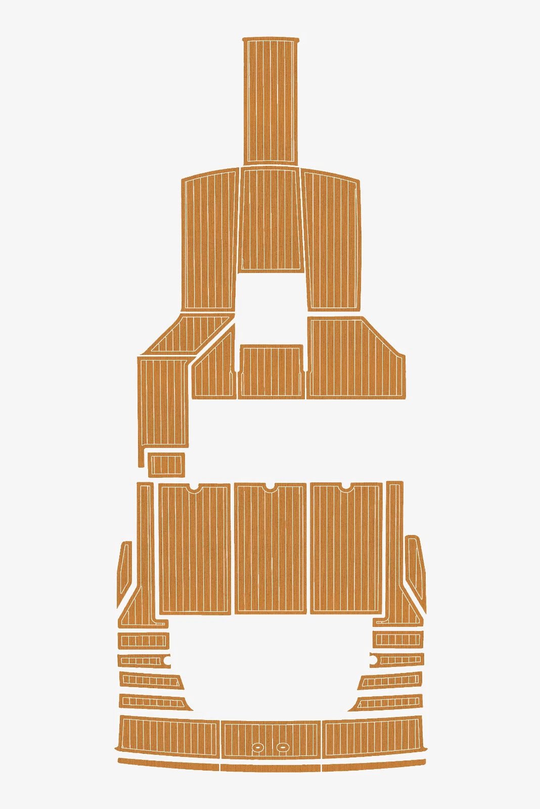 1 Kit EVA Foam marine flooring 1998-2002 Carver 380