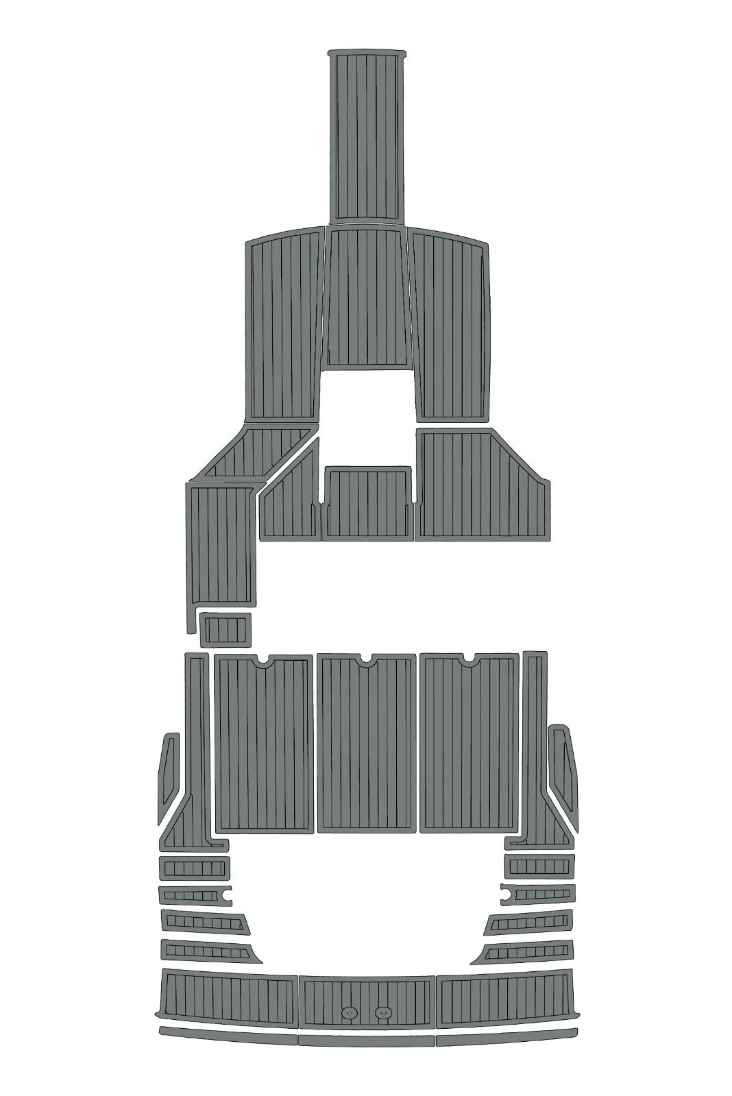 1 Kit EVA Foam marine flooring 1998-2002 Carver 380