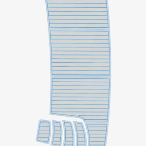 1 Kit EVA Foam marine flooring 2002 Carver 406