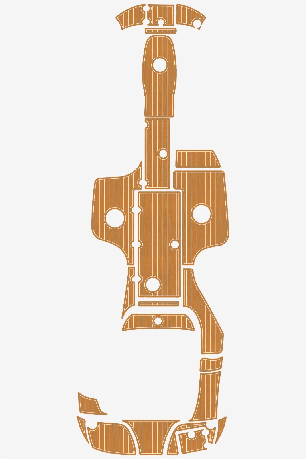 EVA Foam marine flooring 2004-2006 Crownline 240 (10) 1 Kit EVA Foam marine flooring 2004-2006 Crownline 240