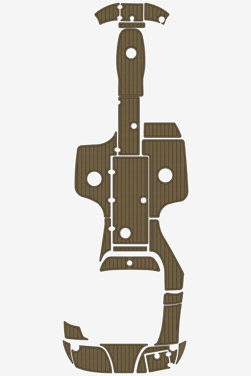 EVA Foam marine flooring 2004-2006 Crownline 240 (11) 1 Kit EVA Foam marine flooring 2004-2006 Crownline 240