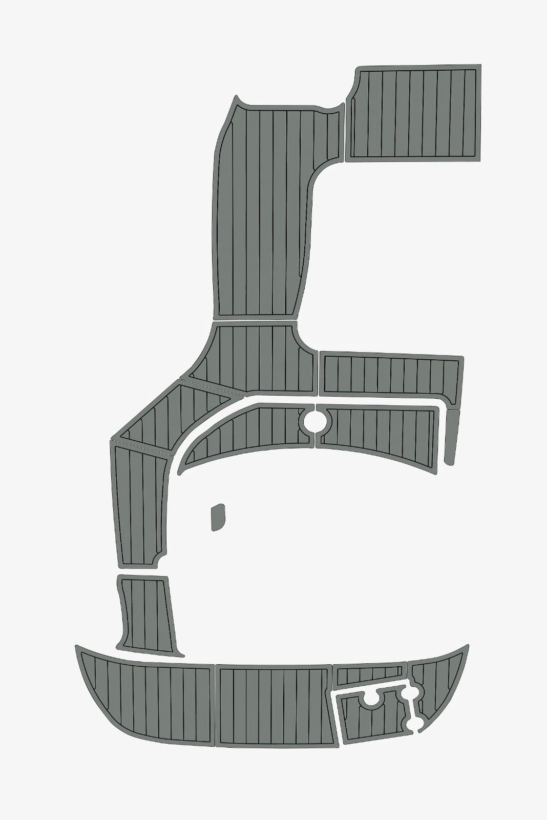 EVA Foam marine flooring 2004-2009 Crownline 270 (12) 1 Kit EVA Foam marine flooring 2004-2009 Crownline 270