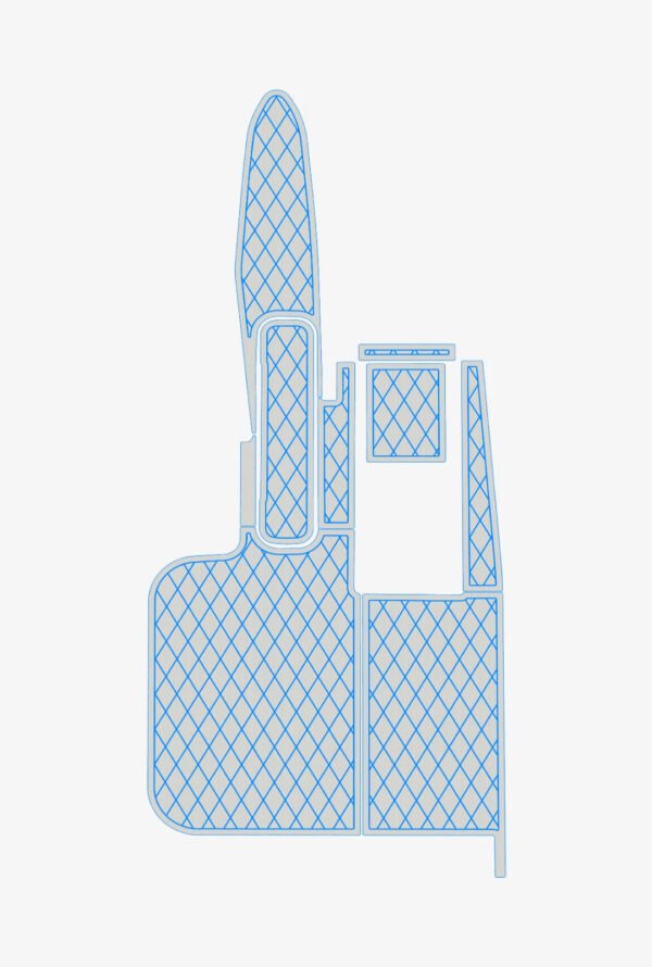 EVA Foam marine flooring 2005 Malibu Sunsettert VLX (8) 1 Kit EVA Foam marine flooring 2005 Malibu Sunsettert VLX