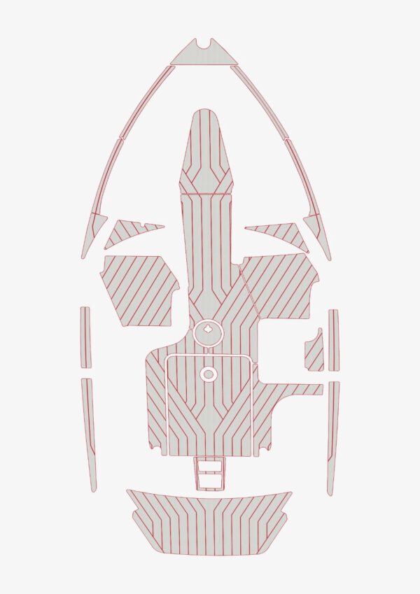 EVA Foam marine flooring 2016-2018 Malibu 20 VTX (10) 1 Kit EVA Foam marine flooring 2016-2018 Malibu 20 VTX
