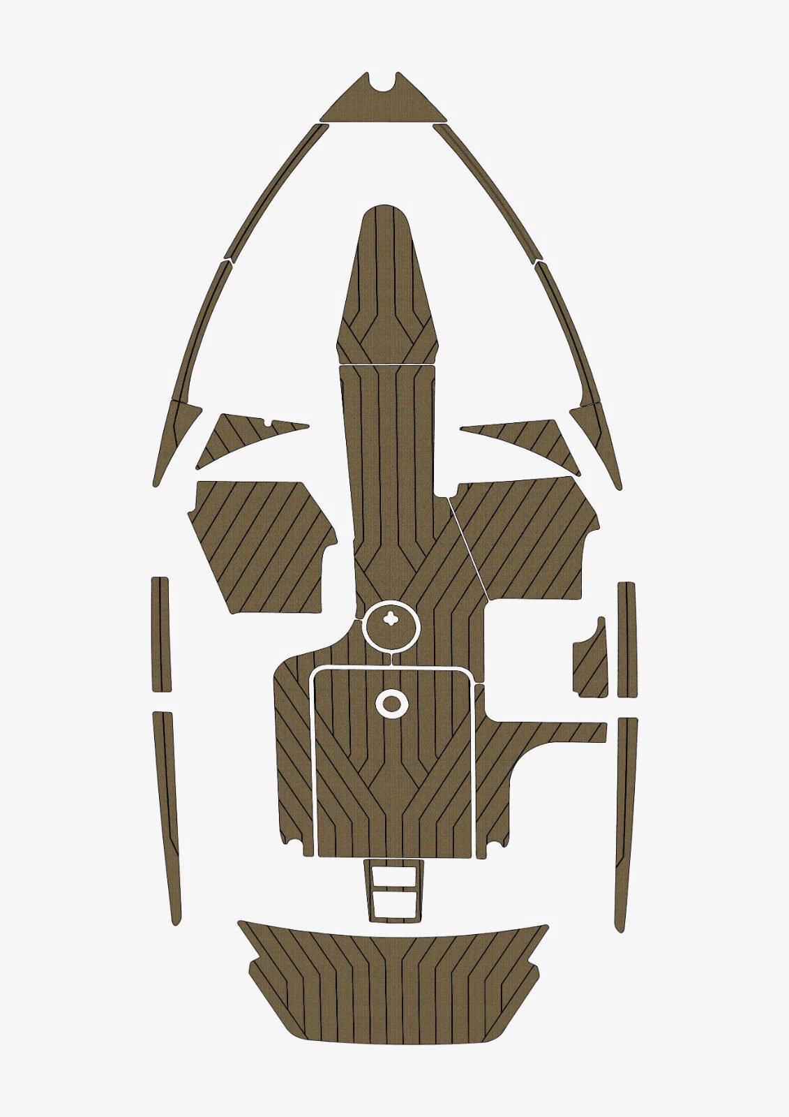 1 Kit EVA Foam marine flooring 2016-2018 Malibu 20 VTX