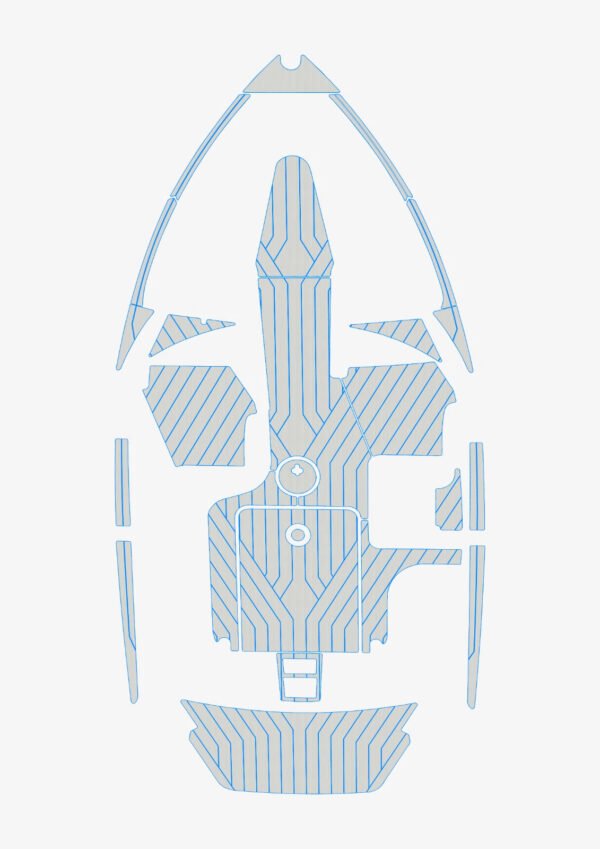 EVA Foam marine flooring 2016-2018 Malibu 20 VTX (9) 1 Kit EVA Foam marine flooring 2016-2018 Malibu 20 VTX