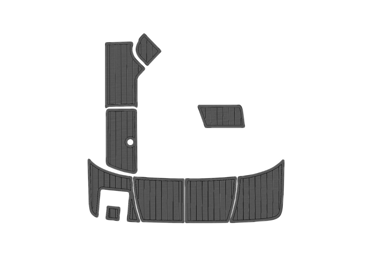 1 Kit EVA Foam marine flooring 2016-2021 Sea Ray 190 SPX