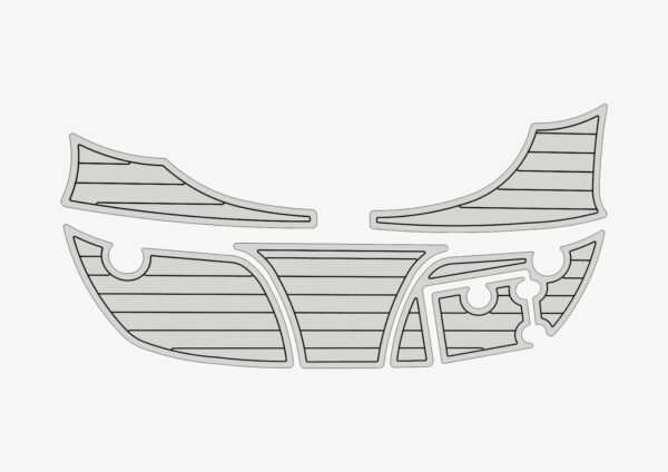 EVA faom marine deck flooring 2003-2007 Crownline 230 EX (8) 1 Kit EVA foam marine deck flooring 2003-2007 Crownline 230 EX
