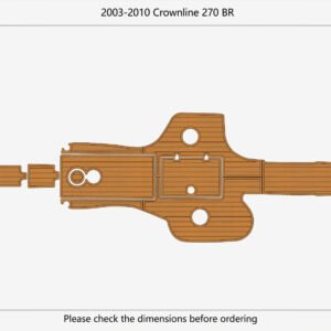 EVA foam boat floor 2003-2010 Crownline 270 BR (1) 1 Kit EVA foam boat floor 2003-2010 Crownline 270 BR