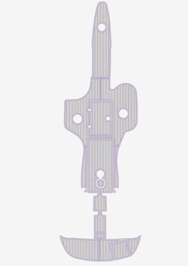 EVA foam boat floor 2003-2010 Crownline 270 BR (14) 1 Kit EVA foam boat floor 2003-2010 Crownline 270 BR