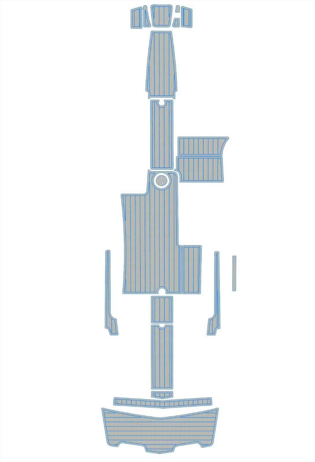 1 Kit EVA foam boat floor 2005-2013 Mastercraft X45