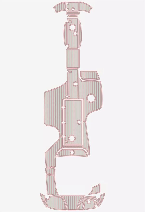 EVA foam boat floor 2006-2007 Crownline 262 EX (10) 1 Kit EVA foam boat floor 2006-2007 Crownline 262 EX