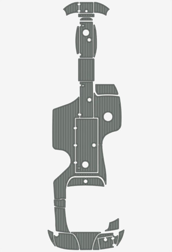 EVA foam boat floor 2006-2007 Crownline 262 EX (6) 1 Kit EVA foam boat floor 2006-2007 Crownline 262 EX