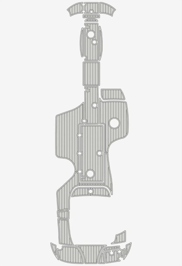 EVA foam boat floor 2006-2007 Crownline 262 EX (8) 1 Kit EVA foam boat floor 2006-2007 Crownline 262 EX