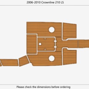 1 Kit EVA foam boat flooring 2006-2010 Crownline 210 LS
