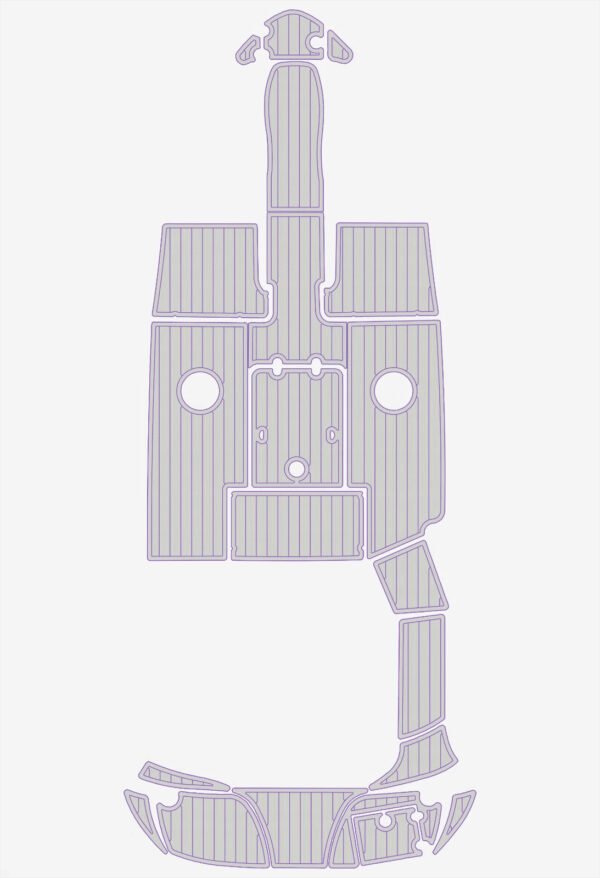 EVA foam boat floor 2006-2010 Crownline 210 LS (18) 1 Kit EVA foam boat floor 2006-2010 Crownline 210 LS