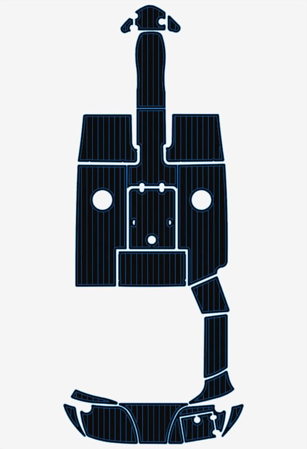 EVA foam boat floor 2006-2010 Crownline 210 LS (3) 1 Kit EVA foam boat floor 2006-2010 Crownline 210 LS