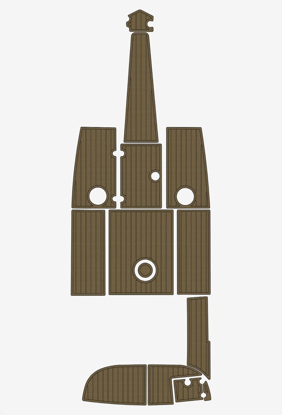 1 Kit EVA foam boat floor 2007-2011 Crownline 23 SS