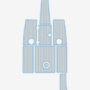 1 Kit EVA foam boat floor 2007-2011 Crownline 23 SS