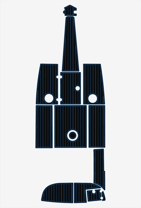 EVA foam boat floor 2007-2011 Crownline 23 SS (3) 1 Kit EVA foam boat floor 2007-2011 Crownline 23 SS