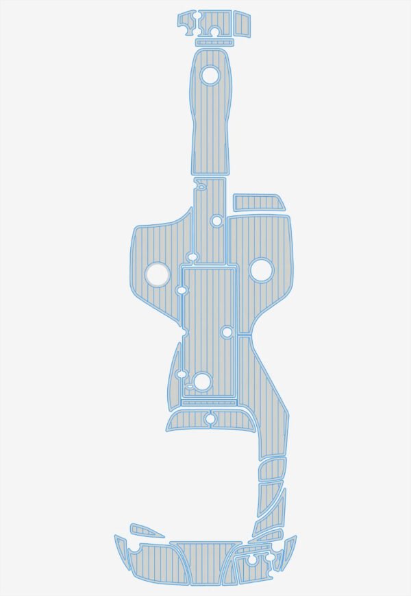 EVA foam boat floor 2007-2011 Crownline 252 EX (9) 1 Kit EVA foam boat floor 2007-2011 Crownline 252 EX