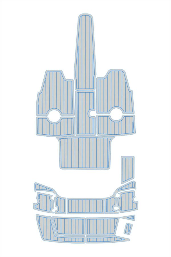 EVA foam boat floor 2017-2021 Crownline 205 (13) 1 Kit EVA foam boat floor 2017-2021 Crownline 205