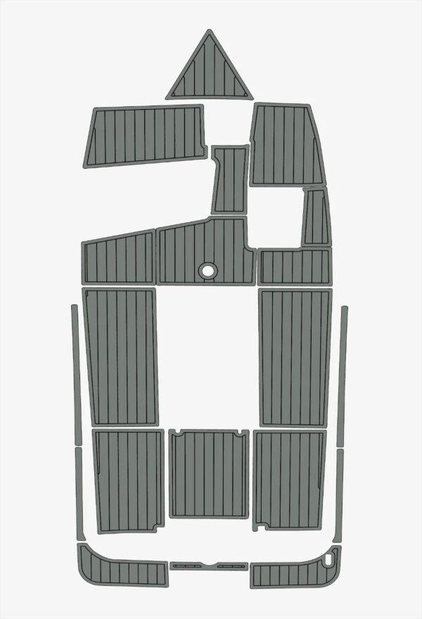 EVA foam boat flooring 1998-2003 Malibu Response (11) 1 Kit EVA foam boat flooring 1998-2003 Malibu Response