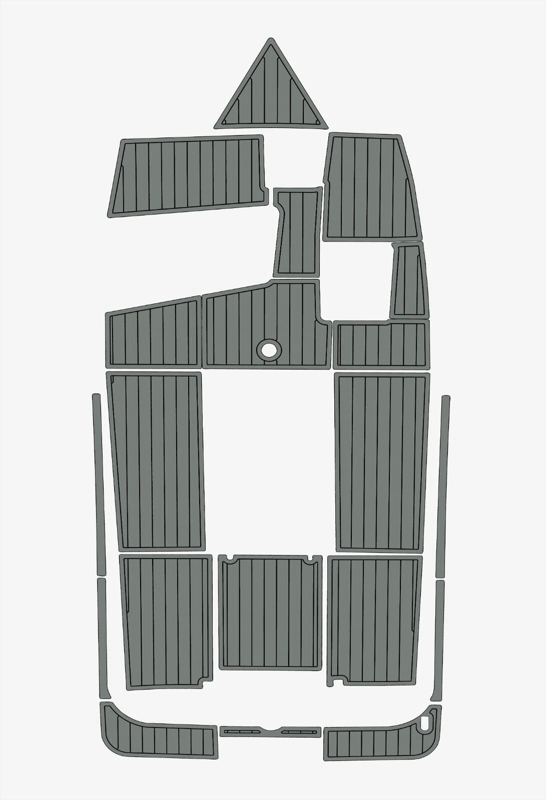1 Kit EVA foam boat flooring 1998-2003 Malibu Response