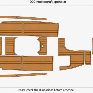 1 kit EVA foam boat flooring 1999 Mastercraft SportStar