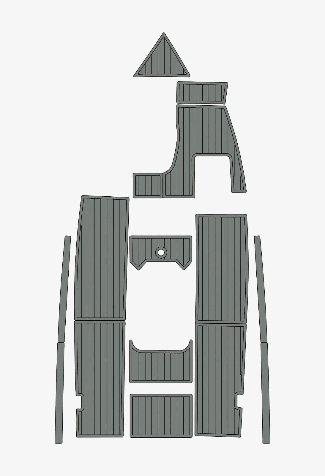 1 kit EVA foam boat flooring 1999 Mastercraft SportStar