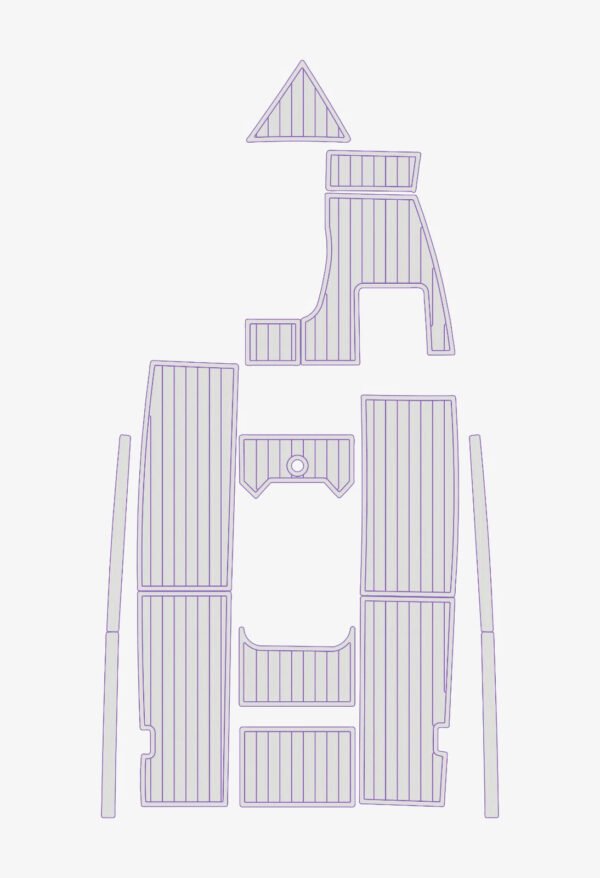 EVA foam boat flooring 1999 Mastercraft SportStar (19) 1 kit EVA foam boat flooring 1999 Mastercraft SportStar