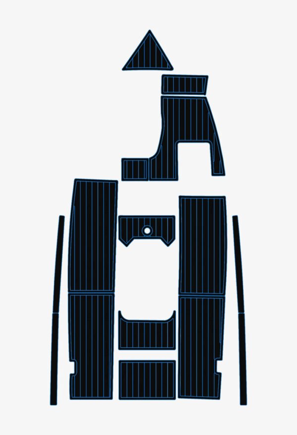 EVA foam boat flooring 1999 Mastercraft SportStar (6) 1 kit EVA foam boat flooring 1999 Mastercraft SportStar