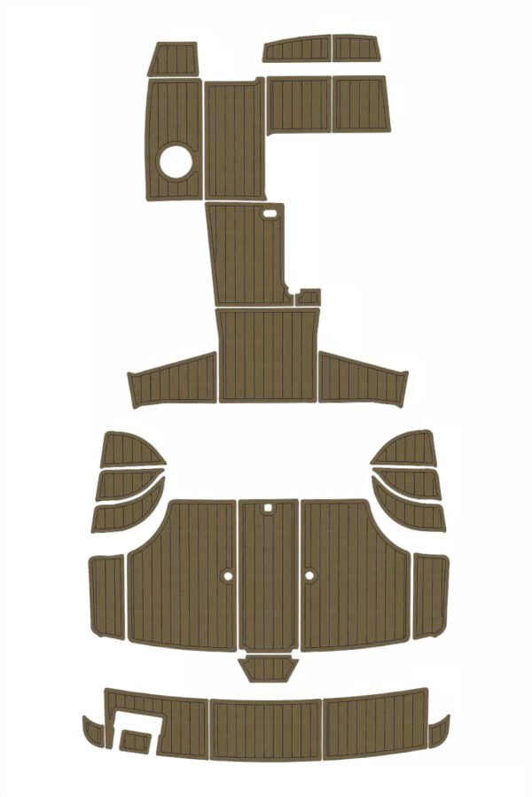 EVA foam boat flooring 2001 Carver 350 Mariner (11) 1 Kit EVA foam boat flooring 2001 Carver 350 Mariner