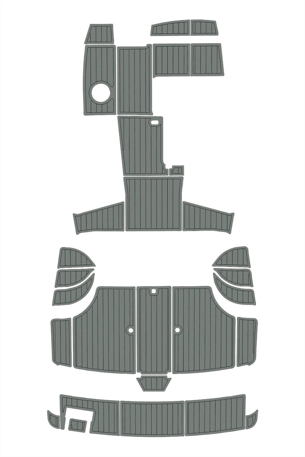 1 Kit EVA foam boat flooring 2001 Carver 350 Mariner