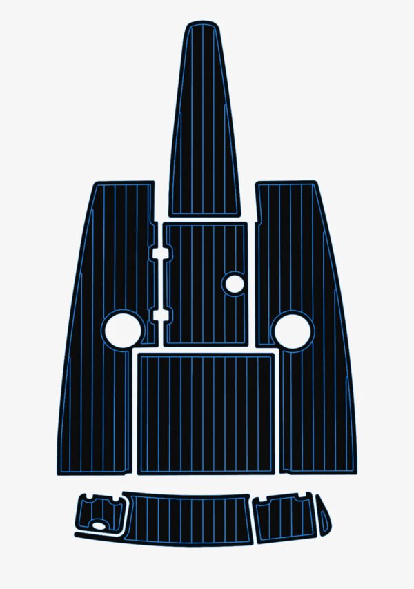 1 Kit EVA foam boat flooring 2002-2004 Crownline 202 BR