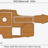 EVA foam boat flooring 2002 Mastercraft X-Star (2) 1 Kit EVA foam boat flooring 2002 Mastercraft X-Star