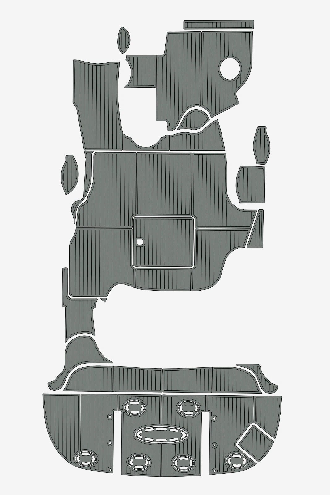 1 kit EVA foam boat flooring 2003-2009 Sea Ray 500 Sundancer