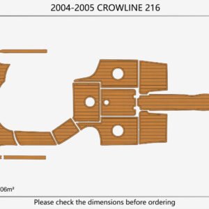 1 Kit EVA foam boat flooring 2004-2005 Crownline 216