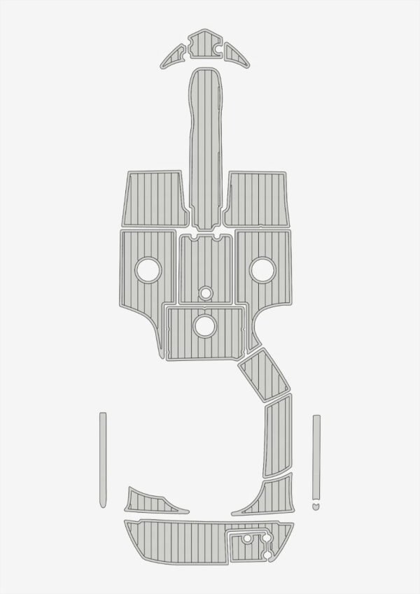 1 Kit EVA foam boat flooring 2004-2005 Crownline 216