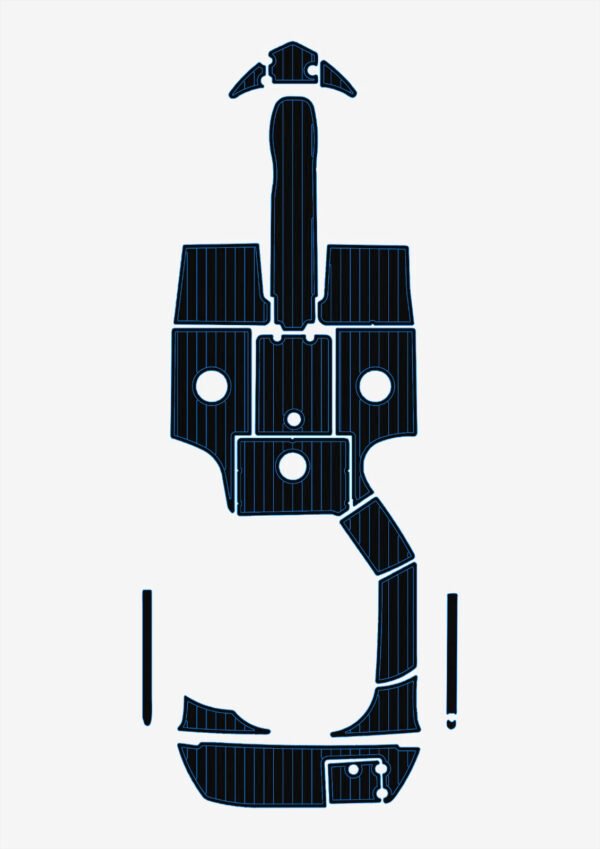 1 Kit EVA foam boat flooring 2004-2005 Crownline 216