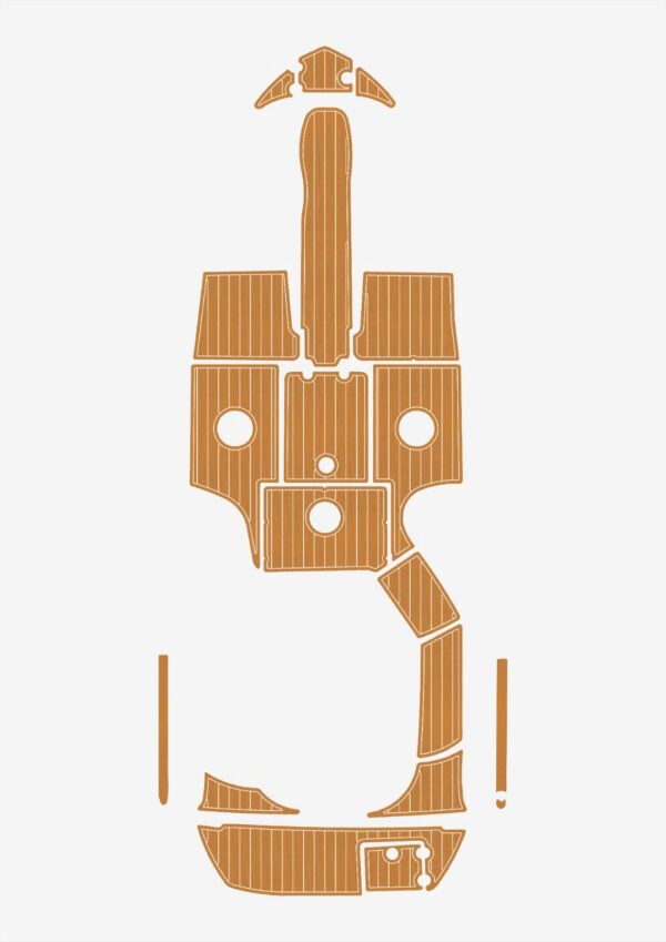 1 Kit EVA foam boat flooring 2004-2005 Crownline 216