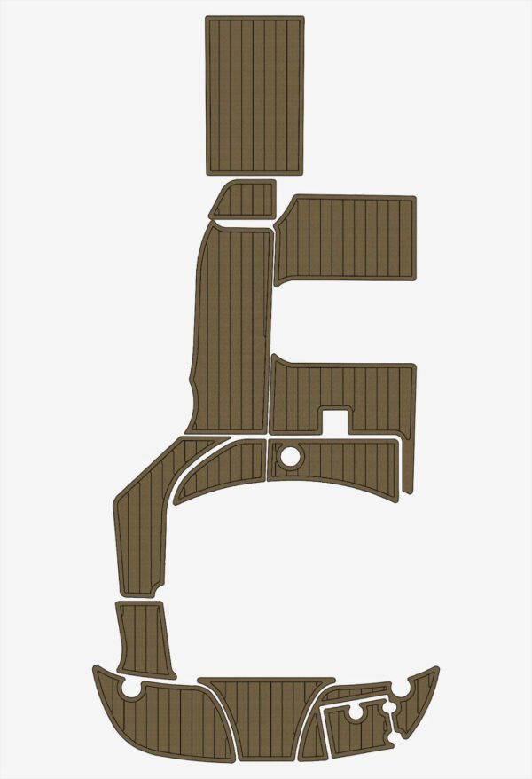 1 Kit EVA foam boat flooring 2004-2010 Crownline 250 CR