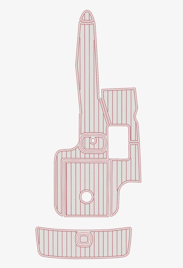 1 Kit EVA foam boat flooring 2004 Malibu 21 vlx