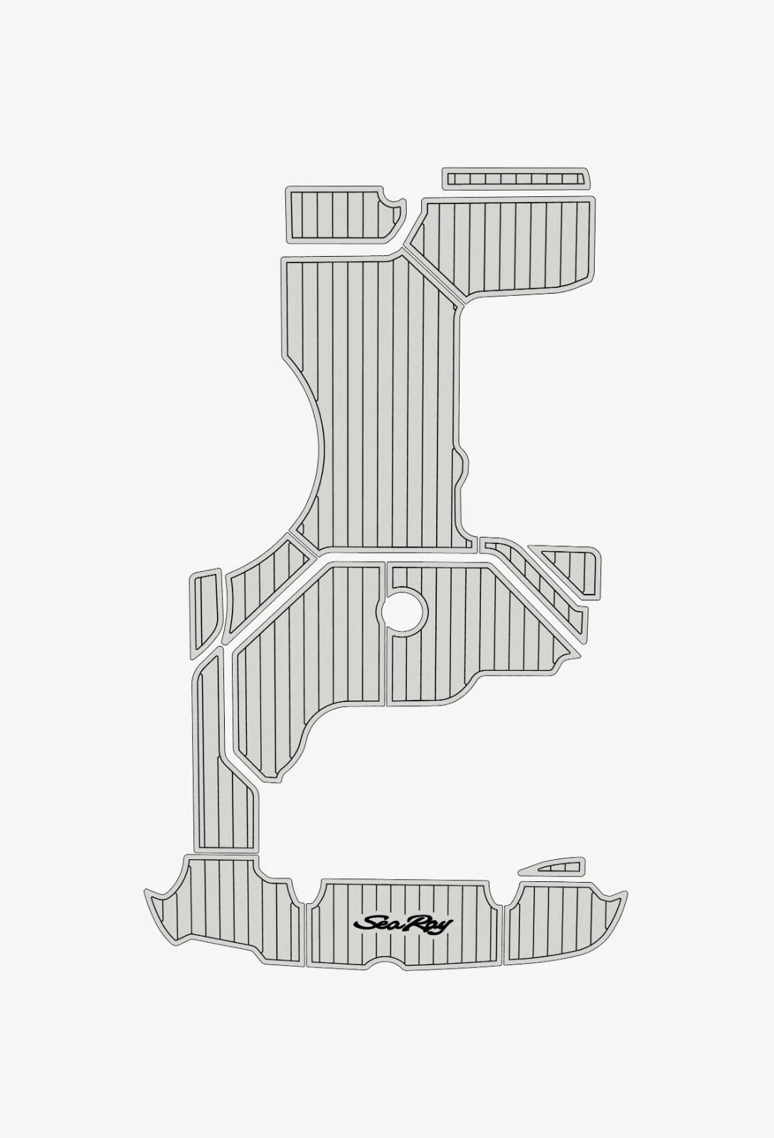 1 Kit EVA foam boat flooring 2005-2008 Sea Ray 260 Sundancer